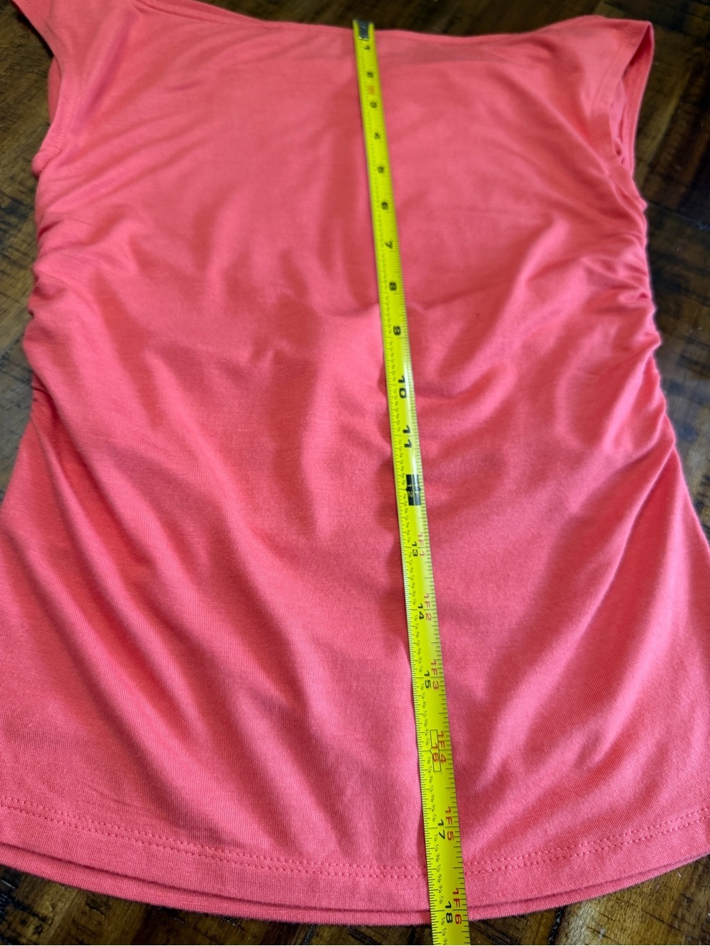Urban Outfitters Coral Draped Cowl Neck Sleeveless Blouse - Picture 9 of 9